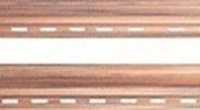 Varilla plástica tono madera para cortina de enrollar