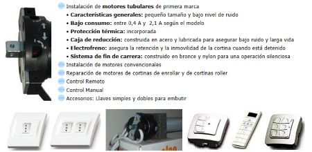 Cortinas de enrollar automticas